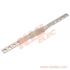 four holes high power copper braid connectors