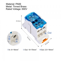 UKK 160A Power Distribution Blocks